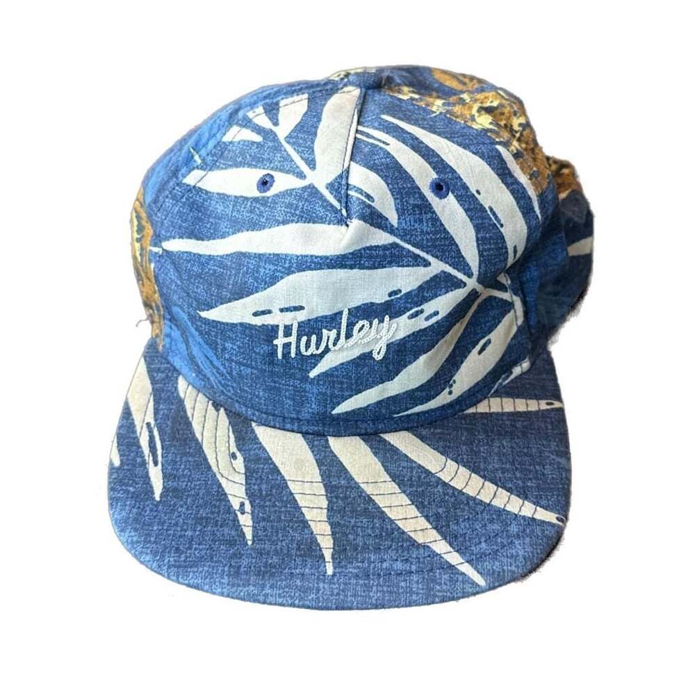 HURLEY Seaward Hat Adjustable One Size 100% Cotton
